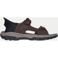 Skechers Tresmen - Reece Wide Fit Sandals Chocolate