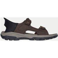 Skechers Tresmen - Reece Wide Fit Sandals Chocolate