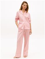 Tommy Hilfiger Essential Cotton Blend Pyjama Bottoms Light Pink