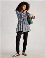 Pure Cotton Geometric Tunic