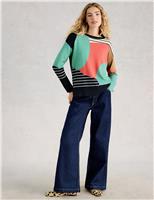 Cotton Rich Abstract Jumper