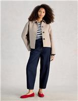 Wool Blend Short Jacket