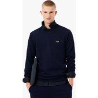 Lacoste Fleece Crew Neck Sweatshirt Navy