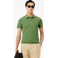 Lacoste Pure Cotton Pique Polo Shirt Dark Green