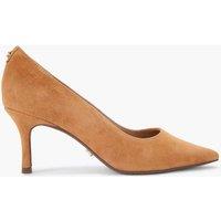 Carvela Suede Pointed Court Shoes Camel