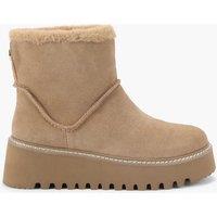 Carvela Cosy Suede Ankle Boots Tan