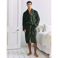 Chelsea Peers Fleece Dressing Gown Green