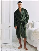 Chelsea Peers Fleece Dressing Gown Green