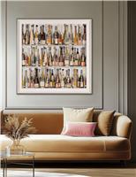 Wines of the World Square Framed Art