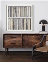 Through the Decades Square Framed Art