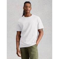 White Stuff Pure Cotton Crew Neck T-Shirt White