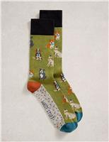 Dogs Cotton Rich Socks