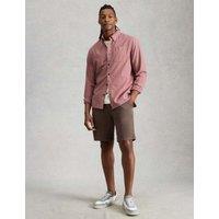 White Stuff Regular Fit Pure Cotton Striped Shirt Pink