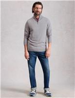 Pure Merino Wool Funnel Neck Jumper