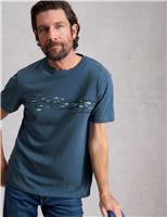 Pure Cotton Abersoch Swimming Fish T-Shirt