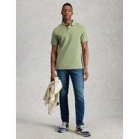 White Stuff Pure Cotton Polo Shirt Green