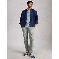 White Stuff Regular Fit Cotton Rich Chinos Grey