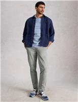 Regular Fit Cotton Rich Chinos