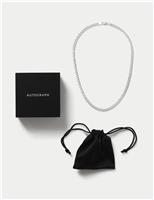 Autograph Sterling Curb Necklace