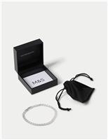 Autograph Sterling Curb Bracelet