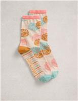 Cotton Rich Dandelion Ankle High Socks