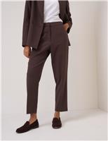 Nobody's Child Straight Leg Cigarette Trousers Brown
