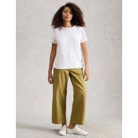 White Stuff Pure Cotton T-Shirt White