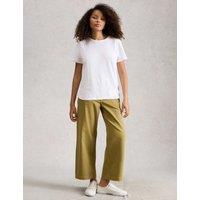White Stuff Pure Cotton T-Shirt White