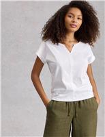 Pure Cotton Embroidered T-Shirt