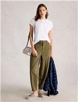 White Stuff Pure Linen T-Shirt Teal