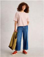 Pure Cotton Striped T-Shirt