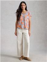 Pure Linen V-Neck T-Shirt