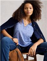 Pure Cotton Embroidered Top