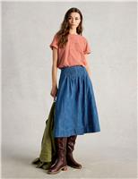 Pure Cotton Embroidered T-Shirt