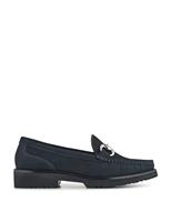 Leather Slip On Snaffle Loafers