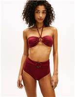 Elevated Halterneck Non-Wired Non-Padded Bikini Top