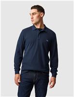 Gunn Pure Cotton Long Sleeve Polo Shirt