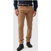 Rodd & Gunn Motion 2 Regular Fit 5 Pocket Jeans Camel
