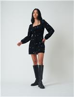 Pure Cotton Mini Bodycon Dress