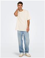 ONLY & SONS Loose Fit 5 Pocket Jeans Light Blue