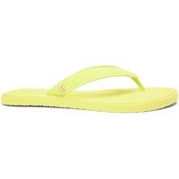 Tommy Hilfiger Leather Flip Flops Bright Yellow