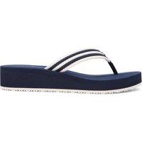 Tommy Hilfiger Slip On Flat Slingback Shoes Navy