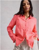 Pure Linen Button Through Shirt