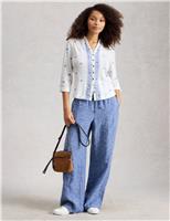 Pure Cotton Jersey Embroidered Shirt