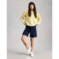 White Stuff Pure Linen Shorts Navy