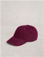 White Stuff Pure Cotton Baseball Cap Pink