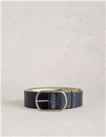 Leather Reversible Jeans Belt