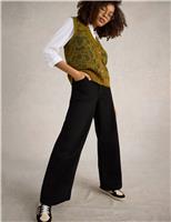 White Stuff Mid Rise Wide Leg Jeans Denim