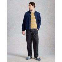 White Stuff Straight Fit 5 Pocket Jeans Dark Blue Denim