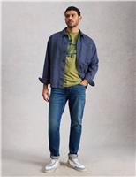 White Stuff Pure Cotton Nature Graphic T-Shirt Green Mix